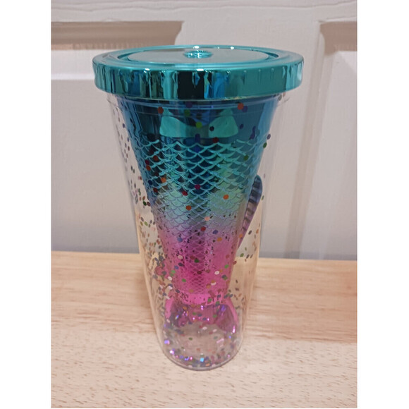 Gradient Mermaid Tumbler Blue to Pink - Picture 2 of 5